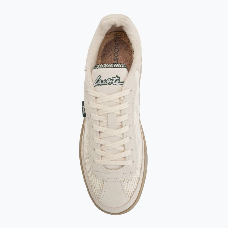 Дамски обувки Lacoste Baseshot Lite off white/light tan 5