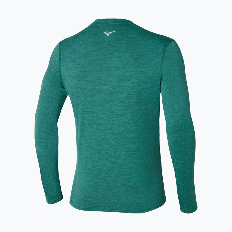 Мъжка тениска с дълъг ръкав Mizuno Impulse Core Tee evergreen 2