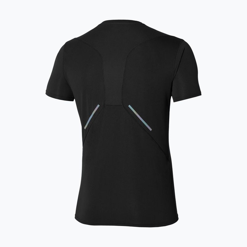 Мъжка тениска за бягане Mizuno DryAeroFlow Tee black 2