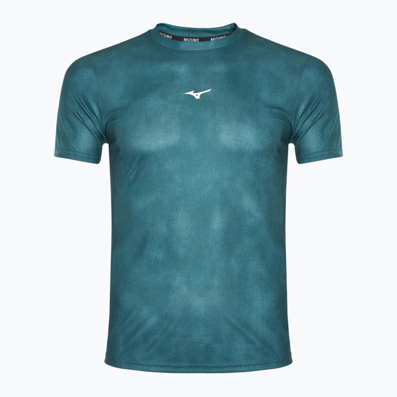 Мъжка тениска за бягане Mizuno Impulse Core Graphic Tee evergreen