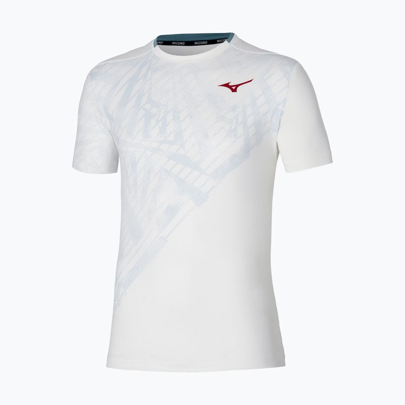 Мъжка фланелка за тенис Mizuno Mugen Shadow Graphic Tee white