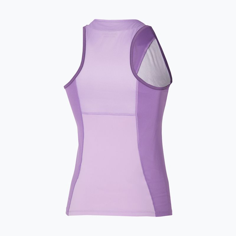 Дамски потник за тенис Mizuno Mugen Printed Tank crocus petal 2