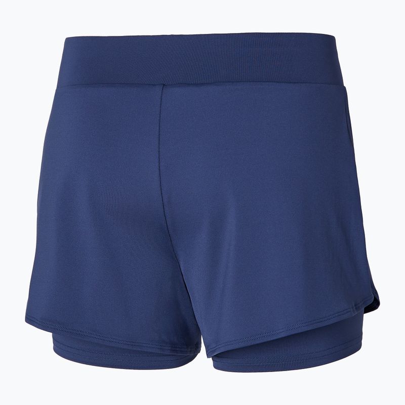 Дамски тенис шорти Mizuno Flex Short estate blue 2