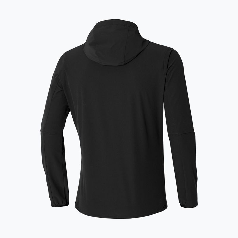 Дамско яке за тенис Mizuno Mugen Hooded Jacket black 2