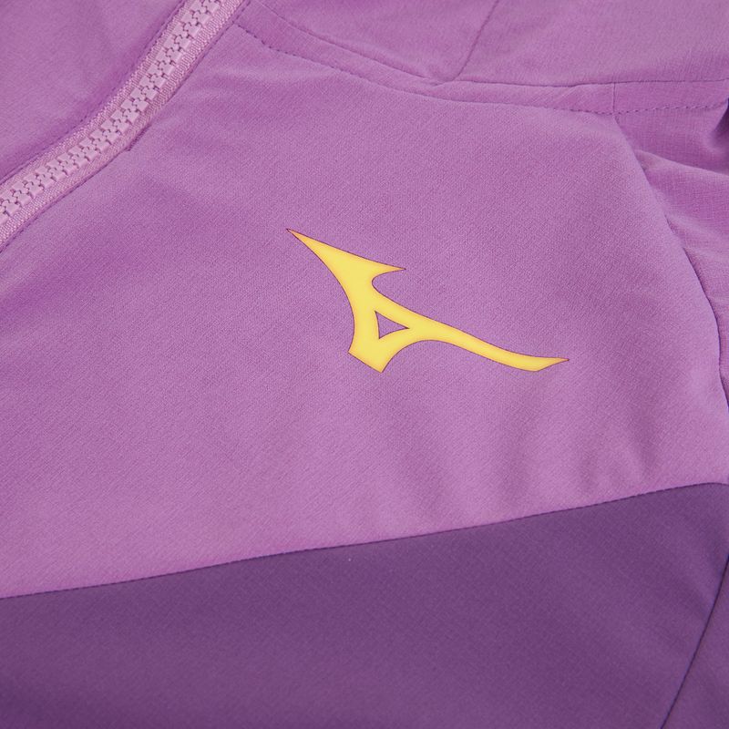 Дамско яке за тенис Mizuno Mugen Hooded Jacket patrician purple 3