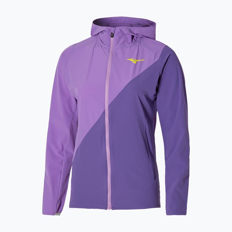 Дамско яке за тенис Mizuno Mugen Hooded Jacket patrician purple