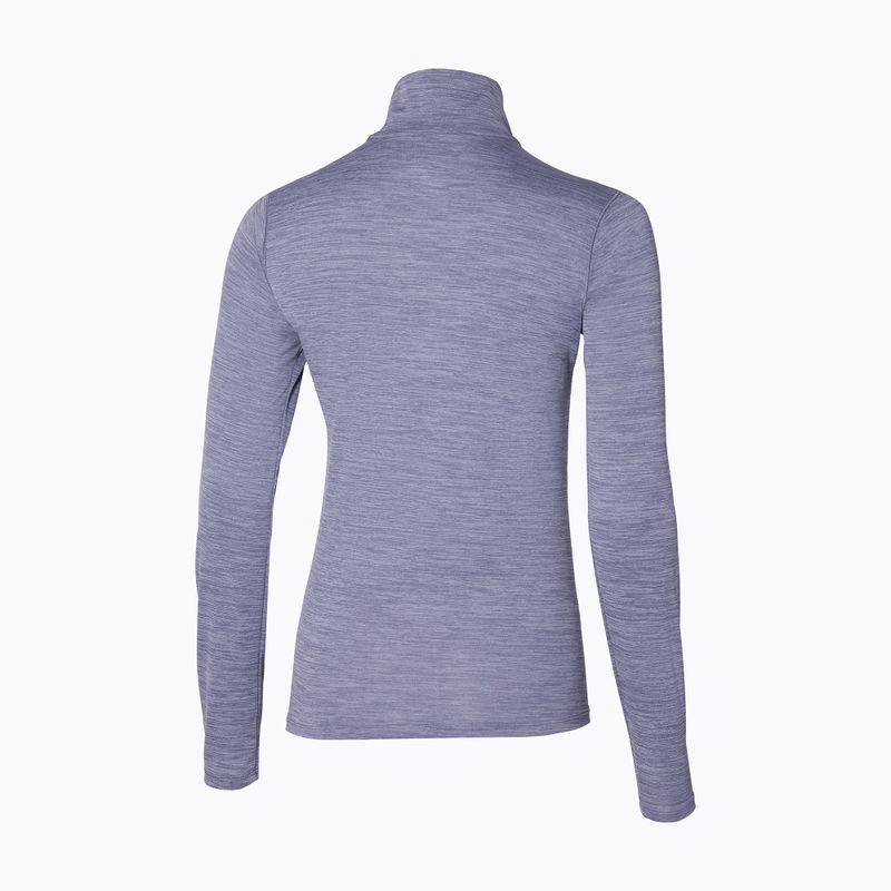 Дамска тениска за бягане с дълъг ръкав Mizuno Impulse Core Half Zip cadet 2