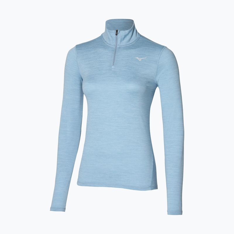 Дамска тениска за бягане с дълъг ръкав Mizuno Impulse Core Half Zip glacier lake