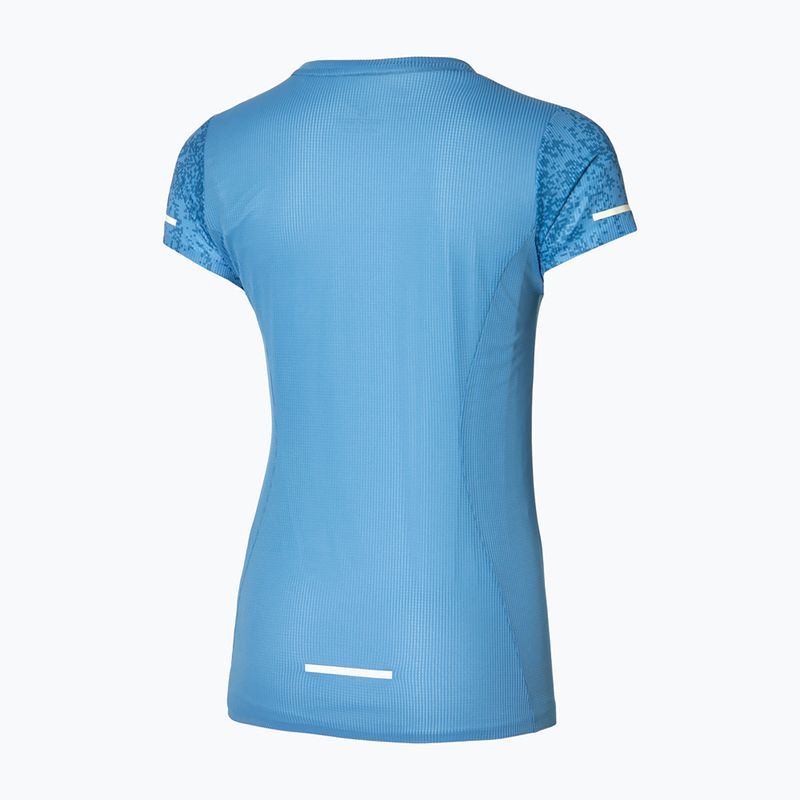 Дамска тениска за бягане Mizuno Premium Aero Tee parisian blue 2