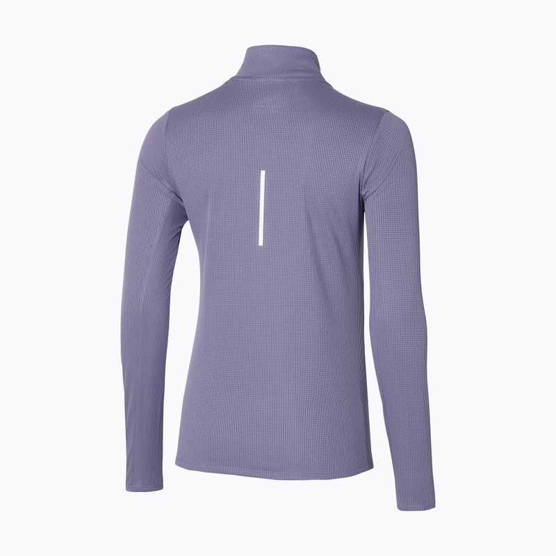 Дамски анцуг Mizuno Dryaeroflow LS Half Zip cadet за бягане с дълъг ръкав 2