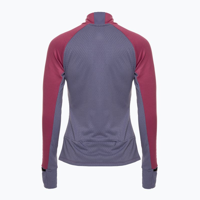 Дамски потник за бягане Mizuno Warmalite Half Zip виолетов кварц 2