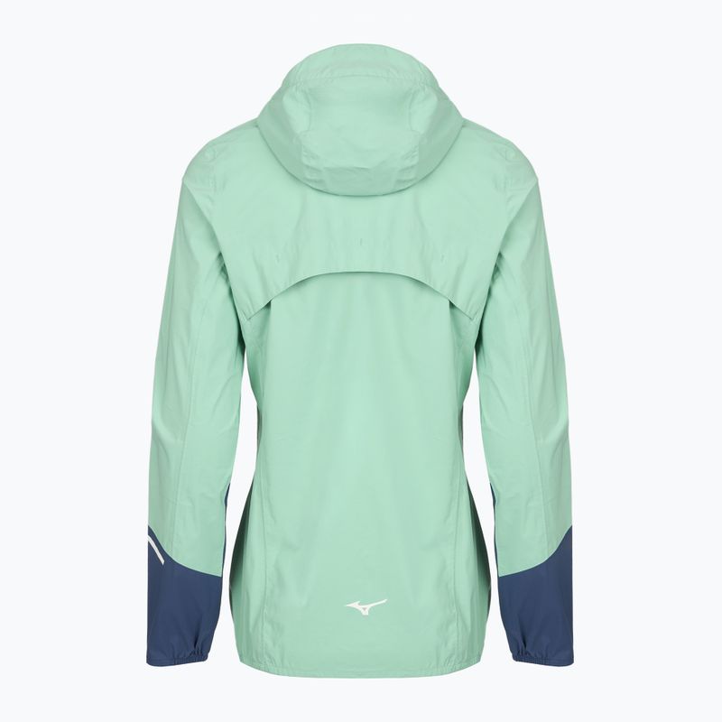 Дамско яке за бягане Mizuno Waterproof 20K ER dusty jade 2