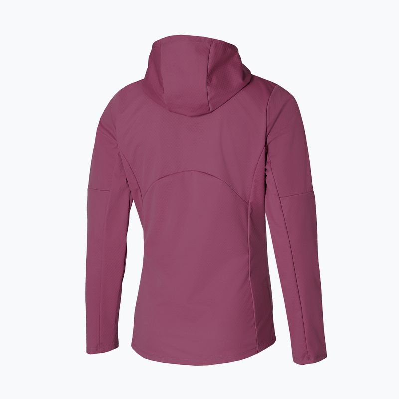 Дамско яке за бягане Mizuno Thermal Charge BT violet quartz 2