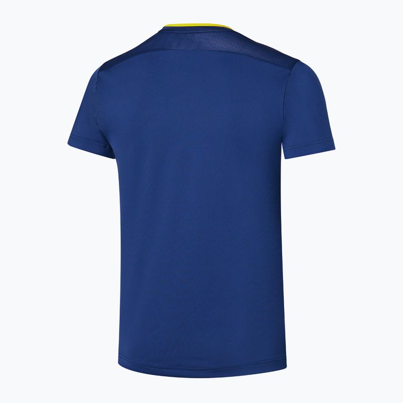 Мъжка тениска Mizuno Frontier Shadow Graphic Tee bellwether blue 2