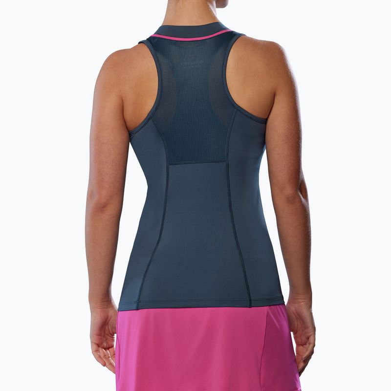 Дамска тениска Mizuno Frontier Tank W midnight navy 3