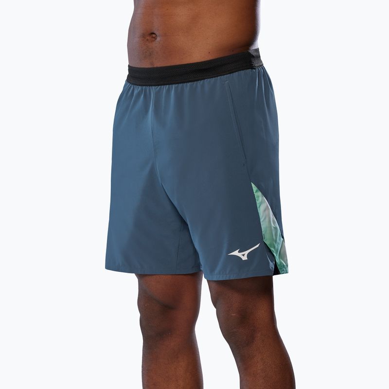 Мъжки къси панталони Mizuno Frontier 8 in Amplify vintage indigo