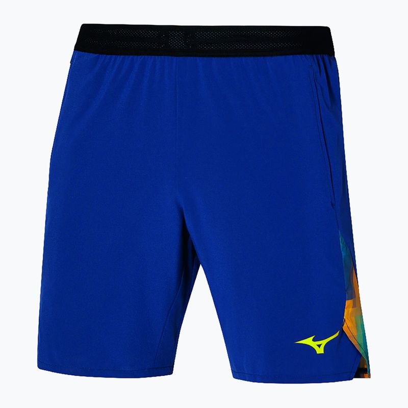 Мъжки шорти за бягане Mizuno Frontier 8 in Amplify bellwether blue