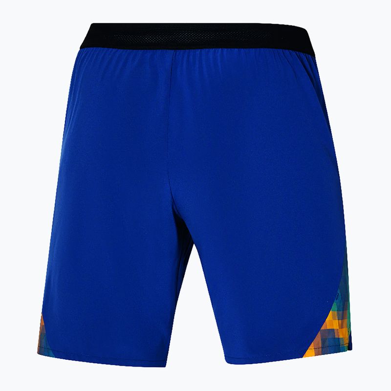 Мъжки шорти за бягане Mizuno Frontier 8 in Amplify bellwether blue 2