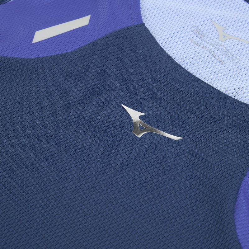 Мъжка тениска за бягане Mizuno Tech Light Tank estate blue 3