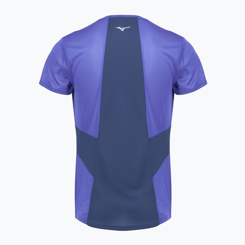 Мъжка тениска за бягане Mizuno DryAeroFlow Tee reflexblue 2