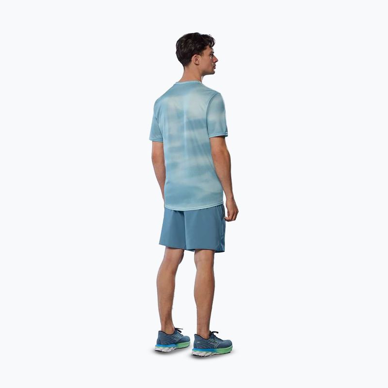 Мъжка тениска за бягане Mizuno Core Graphic Tee cloud blue 4