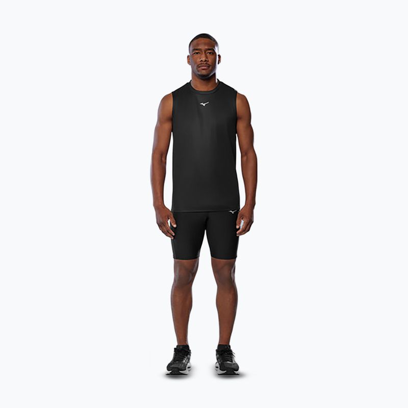 Мъжка тениска за бягане без ръкави Mizuno Core Graphic black oni 2
