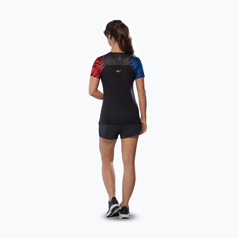 Дамска тениска за бягане Mizuno DryAeroFlow Graphic Tee oni red 4