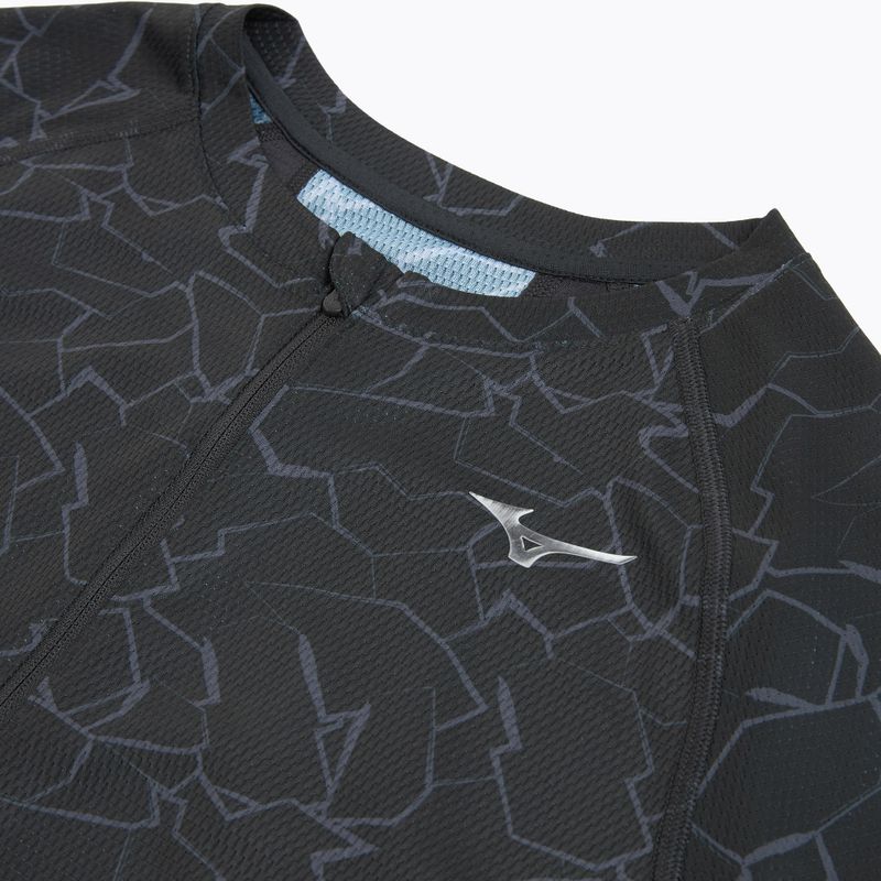 Дамска тениска за бягане Mizuno Graphic Trail Tee black 3