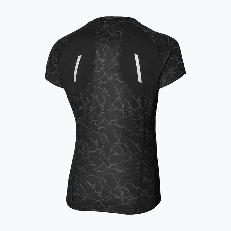 Дамска тениска за бягане Mizuno Graphic Trail Tee black 2
