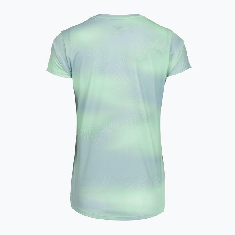 Дамска тениска за бягане Mizuno Core Graphic Tee flash mint 2