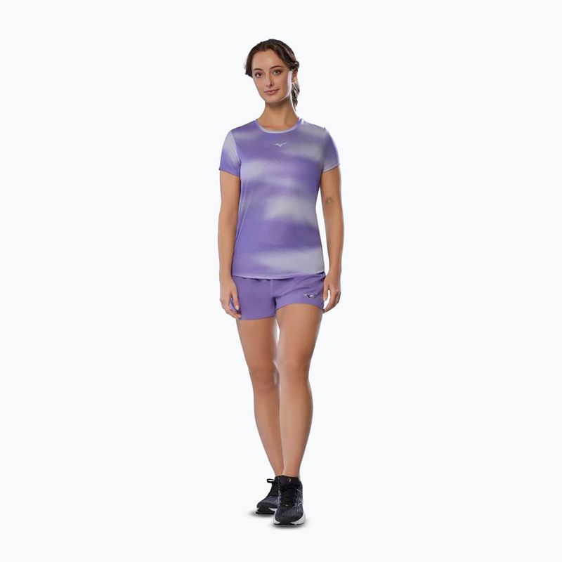 Дамска тениска за бягане Mizuno Core Graphic Tee thistle 2