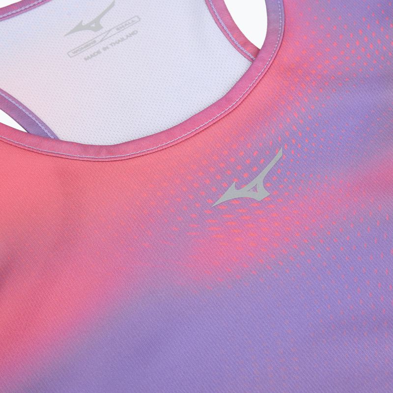 Дамска тениска за бягане Mizuno Core Graphic Tank camellia rose 3