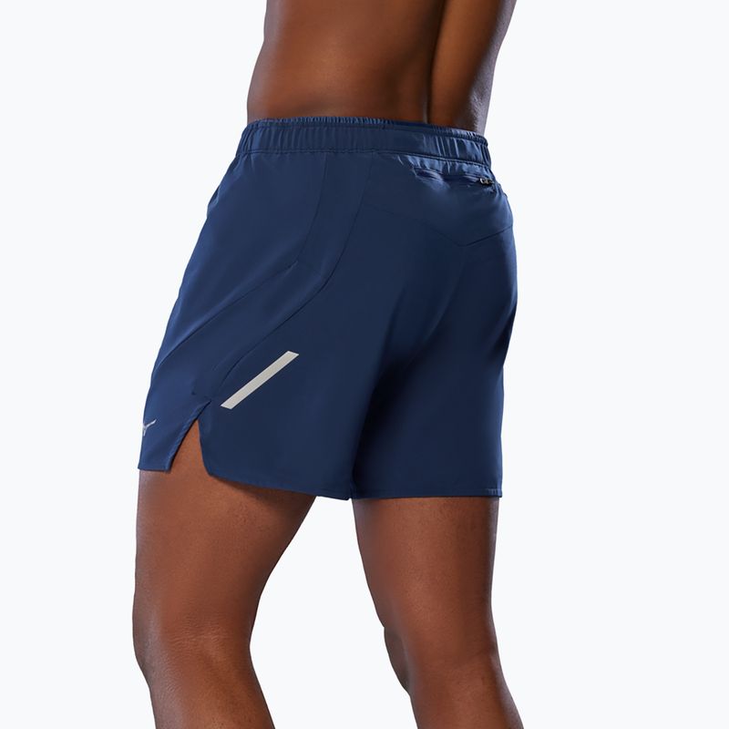 Мъжки къси панталони за бягане Mizuno Alpha 5.5" estate blue 2
