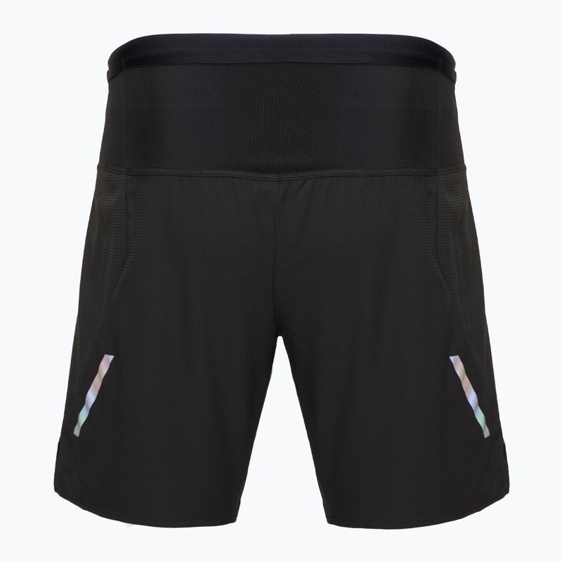 Мъжки къси панталони за бягане Mizuno Trail ER 2IN1, черни 2