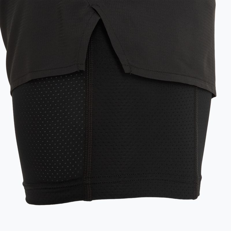 Мъжки къси панталони за бягане Mizuno Trail ER 2IN1, черни 4