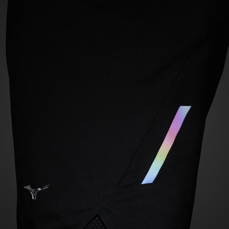 Мъжки къси панталони за бягане Mizuno Trail ER 2IN1, черни 8