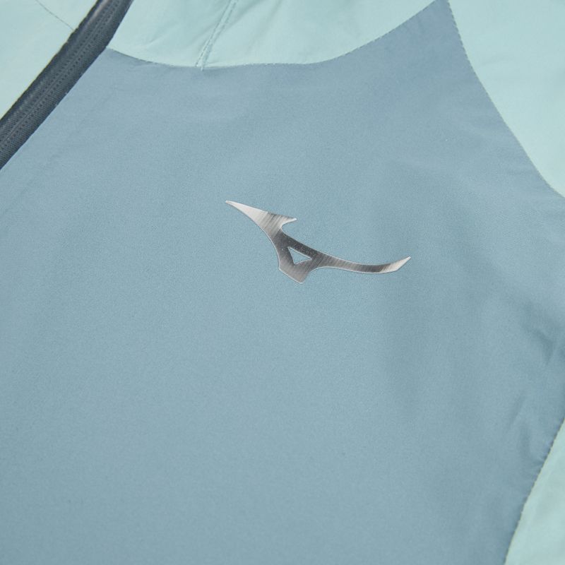 Дамско яке за бягане Mizuno Waterproof 20K ER cloud blue 5