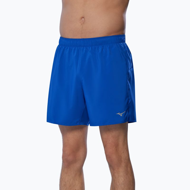 Мъжки къси панталони за бягане Mizuno Core 5.5" reflex blue