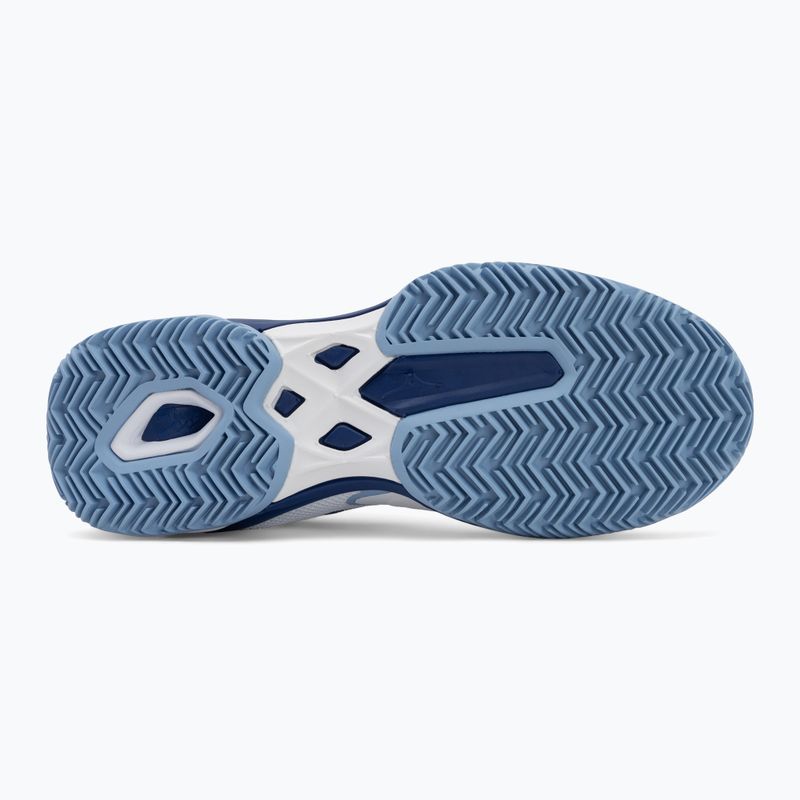 Дамски обувки за тенис Mizuno Wave Exceed Light 2 CC white/ bellwether blue/ bel air blue 4