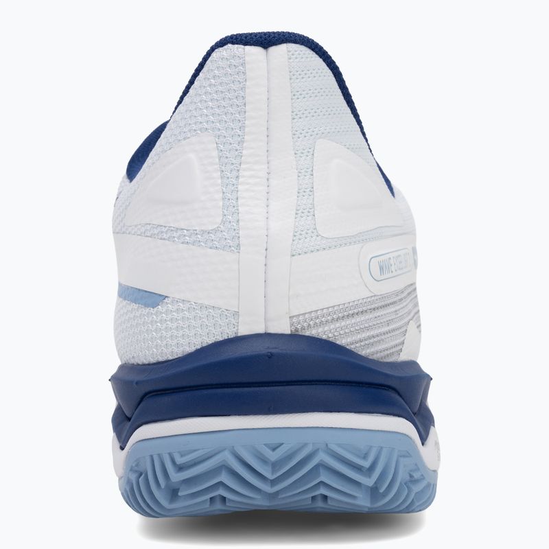 Дамски обувки за тенис Mizuno Wave Exceed Light 2 CC white/ bellwether blue/ bel air blue 6