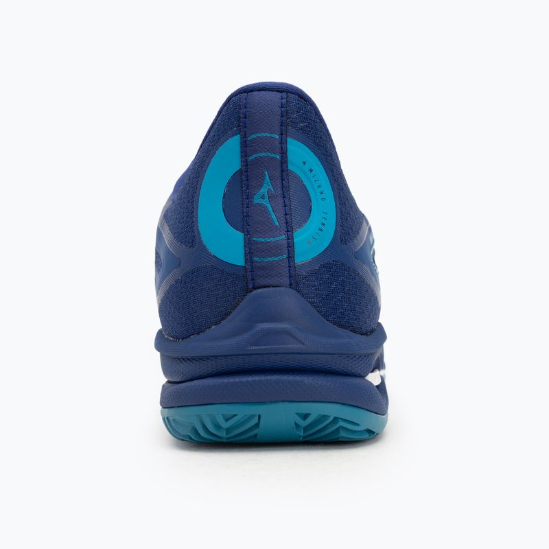 Мъжки обувки за тенис Mizuno Wave Exceed Tour 6 CC bellwether blue/ white/ fjord blue 6