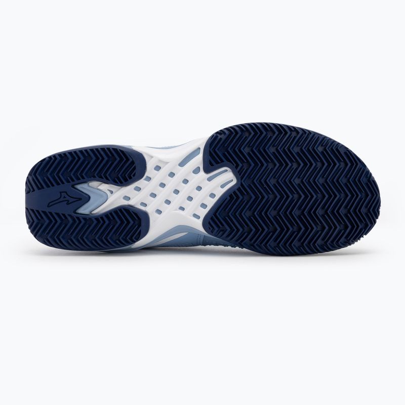 Дамски обувки за тенис Mizuno Wave Exceed Tour 6 CC bel air blue/ bellwether blue/ white 4