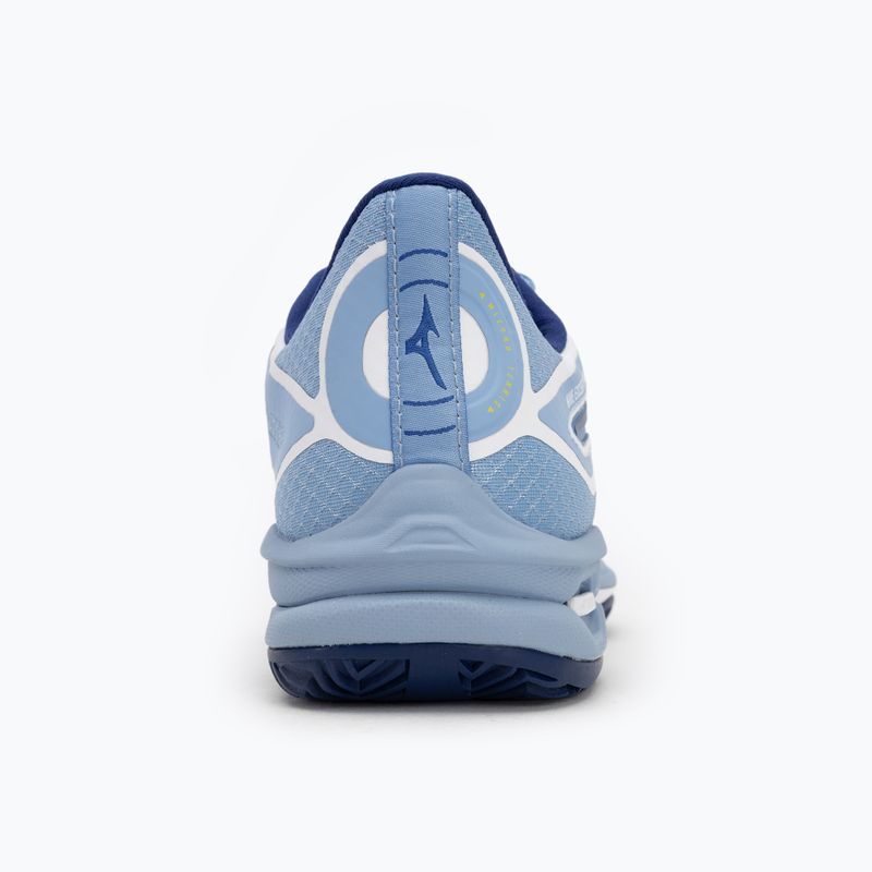 Дамски обувки за тенис Mizuno Wave Exceed Tour 6 CC bel air blue/ bellwether blue/ white 6