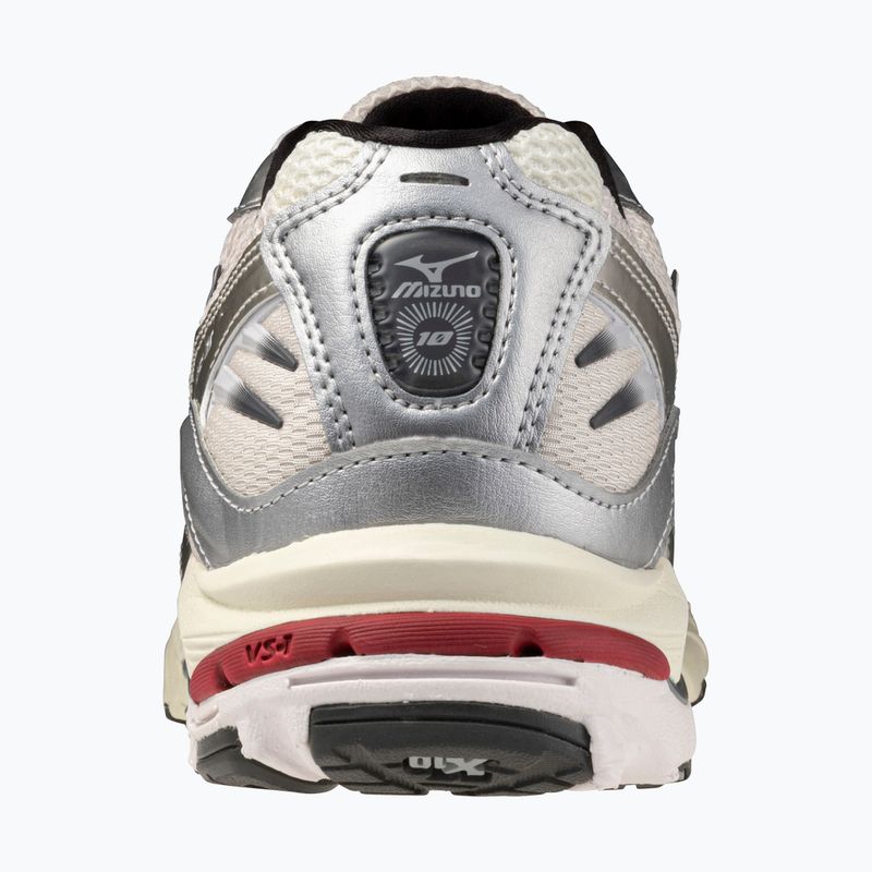 Мъжки обувки Mizuno Wave Rider 10 mizuno snow white/black sand/ryth red 3