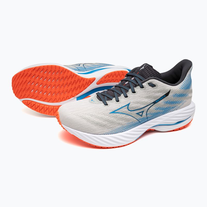 Мъжки обувки за бягане Mizuno Wave Rider 28 nimbus cloud/blue pace/igniotion red 9