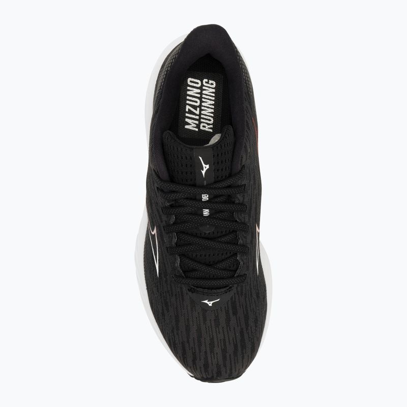 Мъжки обувки за бягане Mizuno Wave Rider 28 black/white/evening primrose 5