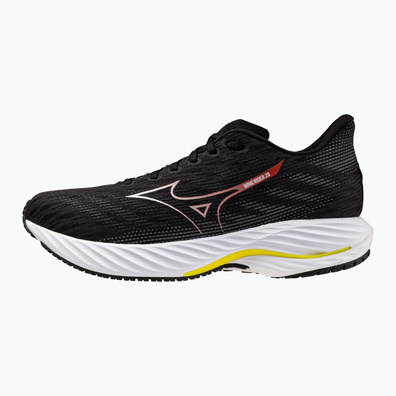 Мъжки обувки за бягане Mizuno Wave Rider 28 black/white/ evening primrose