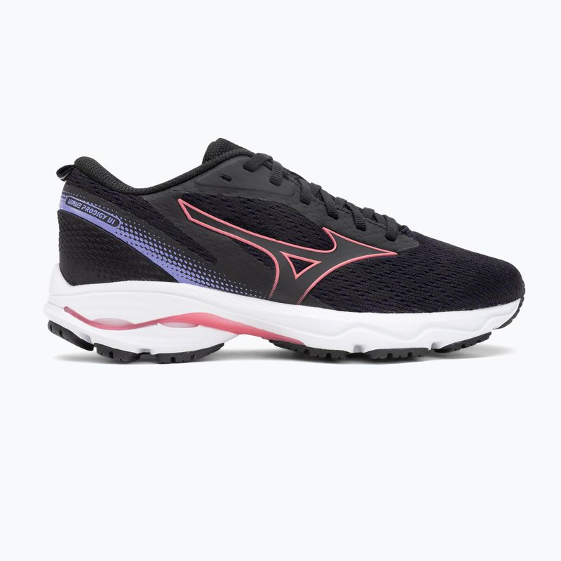 Дамски обувки за бягане Mizuno Prodigy 6 black/camellia rose/paisley purple 2