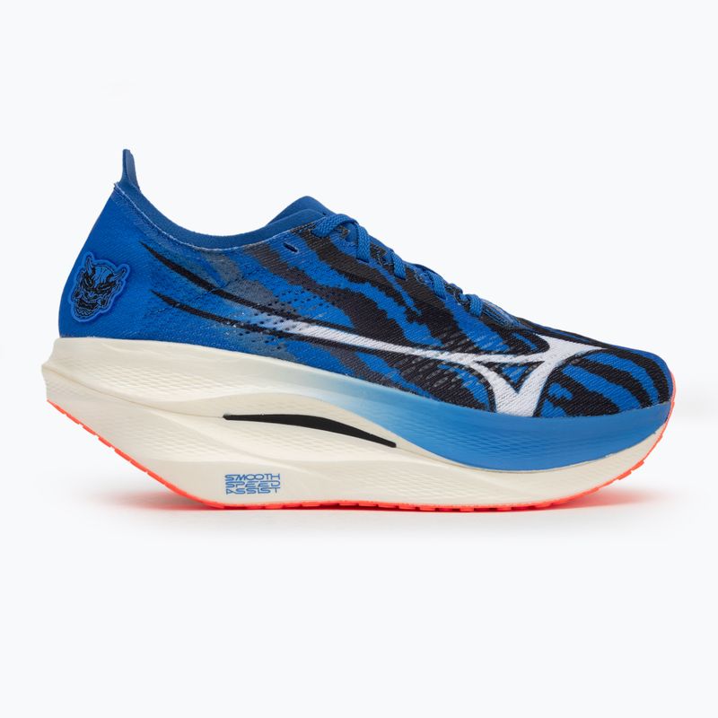 Mizuno Wave Rebellion Pro 3 запалване червено/виолетово/баскетболно синьо обувки за бягане 2