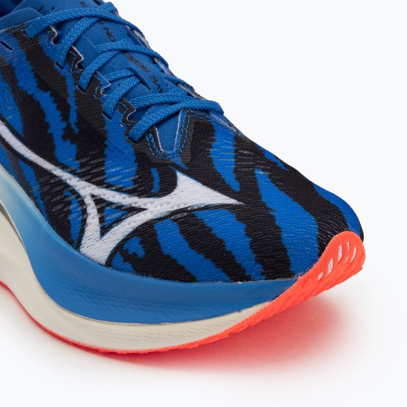 Mizuno Wave Rebellion Pro 3 запалване червено/виолетово/баскетболно синьо обувки за бягане 7